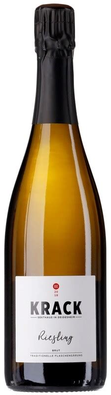 SEKTHAUS KRACK 2019 Riesling Extra Brut Sekt Pfalz 750ml