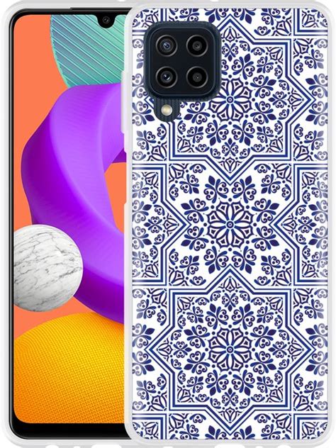 Hoesje Geschikt Voor Samsung Galaxy M Delfts Blauw Ii Bol