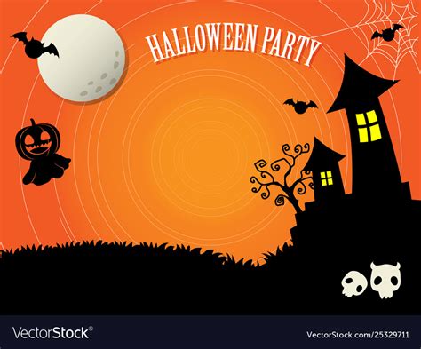 Templates for halloween Royalty Free Vector Image