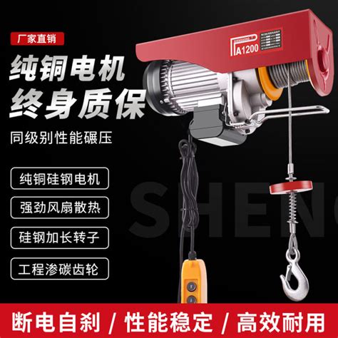 Miniature Electric Hoist V Household Small Crane Hoist T Ton