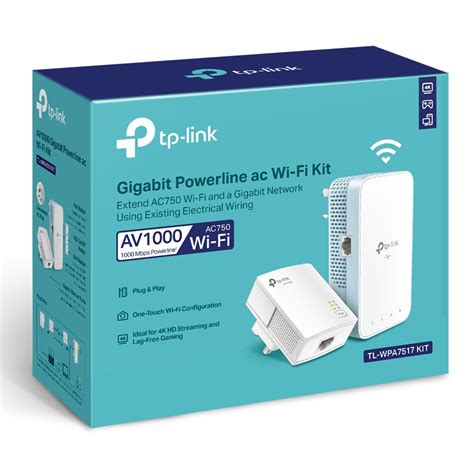 Tl Wpa Kit Av Gigabit Powerline Ac Wi Fi Kit Tp Link United