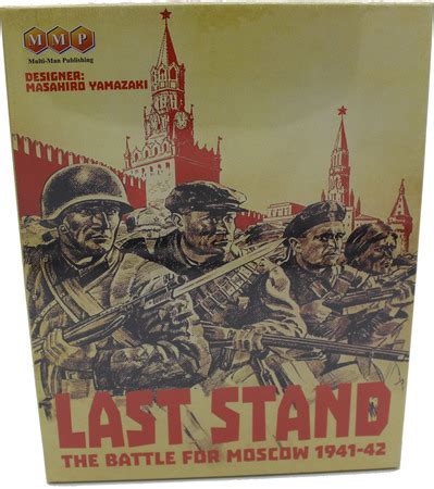 Last Stand The Battle For Moscow Multi Man Publishing