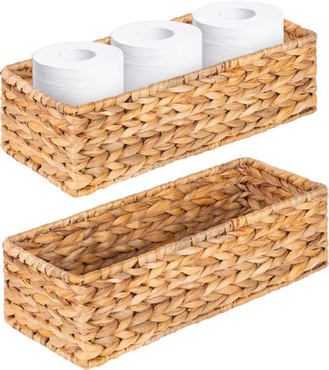 Amazon Toilet Paper Basket For Bathroom Waterproof Plastic Wicker