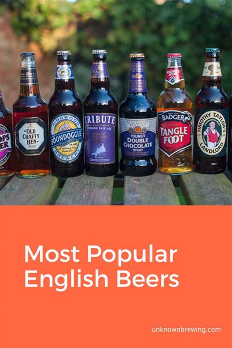 16 Most Popular English Beers Guide Before You Try