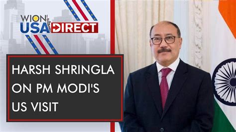 Indian Foreign Secretary Harsh Vardhan Shringla Briefs On PM Modi S US