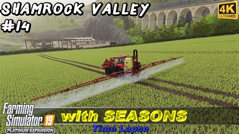 New Equipment Fertilizing And Weeds Control Harvesting Oat Shamrock