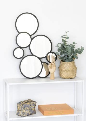 Buy KAILA Mirror Bubbles Black 72x43 Cm Here BGASTORE UK