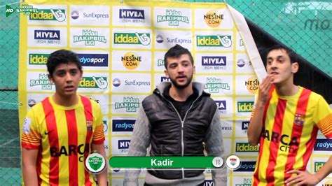 İddaa Rakipbul Ligi Adana Olmecabelediyespor Barca City Röportaj