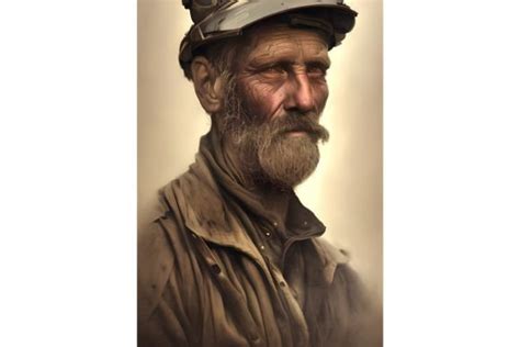 Old Coal Miner 301 Graphic by PubliKado · Creative Fabrica