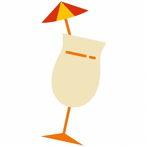 Orange Juice Cocktail Beverage Glass Icon Download On Iconfinder