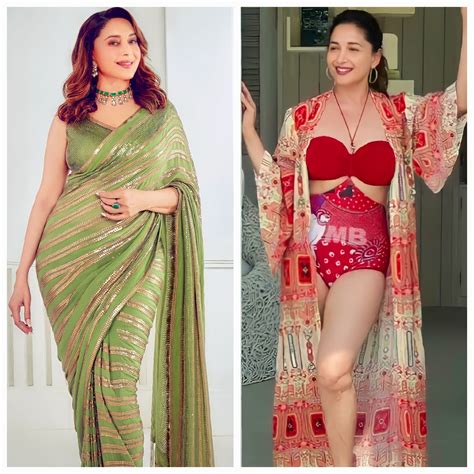 Madhuri Dixit In Bikini Hot