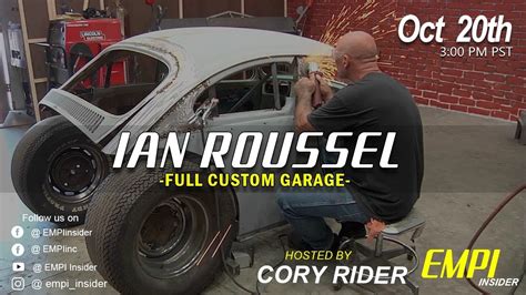 Ian Roussel from Full Custom Garage - LIVE in studio - YouTube