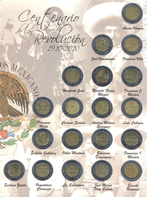 Arriba De La Red Monedas Conmemorativas De 5 Pesos