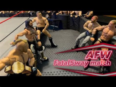 FATAL 5 WAY MATCH FOR THE AFW WORLD HEAVYWEIGHT CHAMPIONSHIP YouTube