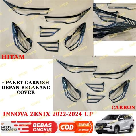 Jual Paket Garnish Lampu Depan Belakang Innova Zenix 2022 2023 2024 Up