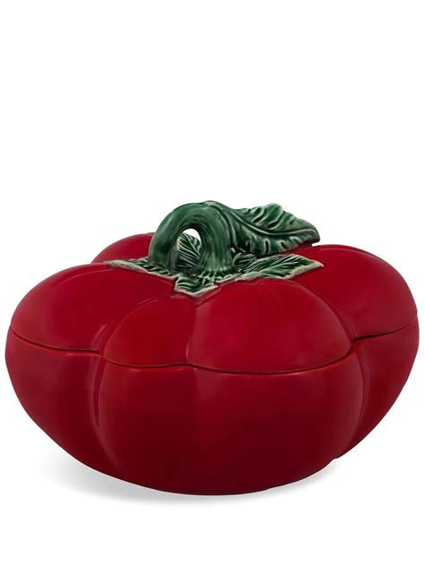 Bordallo Pinheiro Tomate Soup Tureen Farfetch Pinheiro Tureen