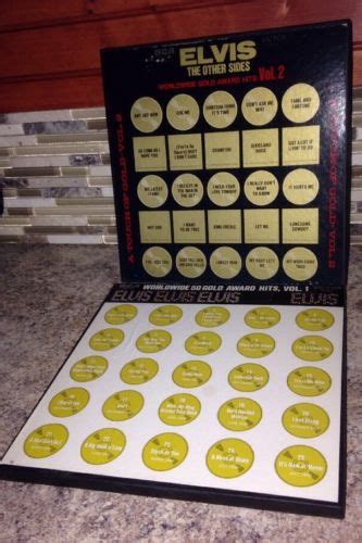 Elvis Two Sets Worldwide 50 Gold Award Hits Vol1and2 1970