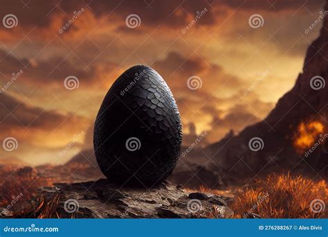 Fantasy dragon egg stock image. Image of game, fantastic - 276288267