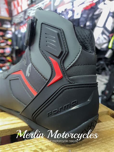 Forma Stinger Dry Motorcycle Urban Boots Black Merlin Motorcycles