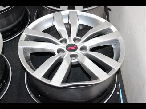 Jdm Subaru Wrx Sti 18 Inch Rims 18x8 12 Offset 55 Mag Wheels Engine Land