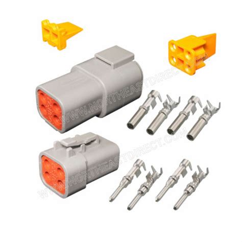 Pin Deutsch Dtp Dtp P Dtp S Waterproof Electrical Connector Kit