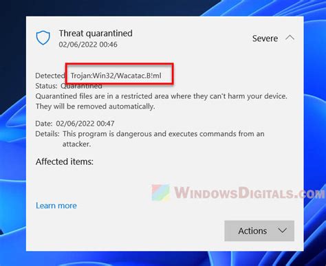 Trojan Win32 Wacatac H Ml What You Need To Know