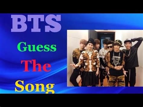 Guess The Bts Song Impossible Can You Guess Bts Songs In