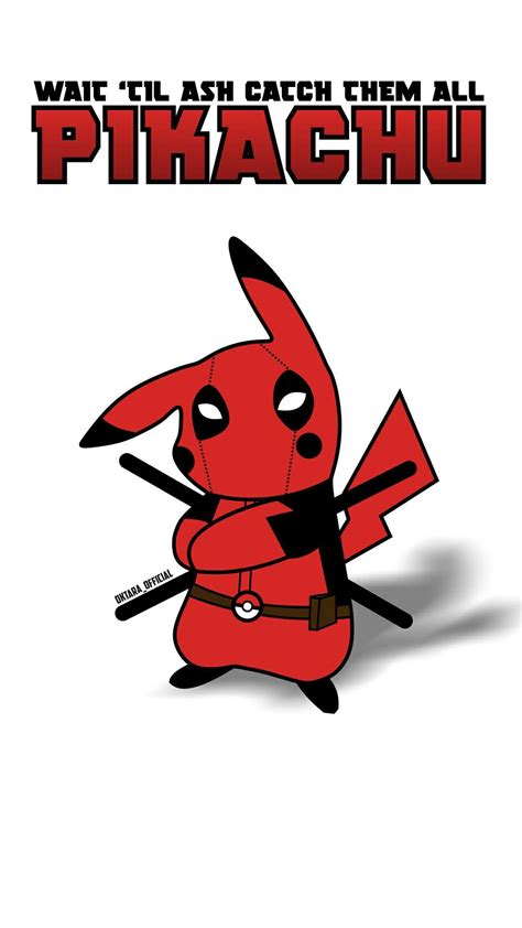 Pikachu x Deadpool