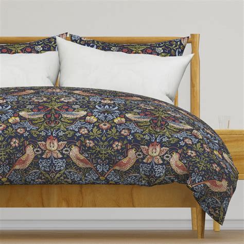 William Morris ~ Strawberry Thief Duvet Cover Spoonflower