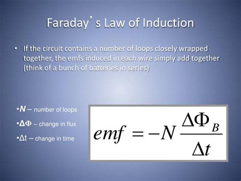 PPT Electromagnetic Induction And Faradays Law PowerPoint