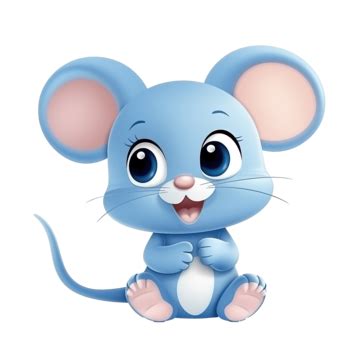 Blue Mouse Blue, Fairytale, Mouse, Tiny PNG Transparent Image and ...