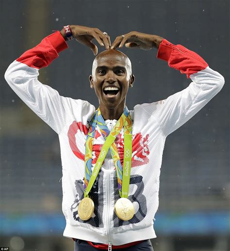 Mo Farah Wins 5km Gold Medal At Rio Olympics Daily Mail Online