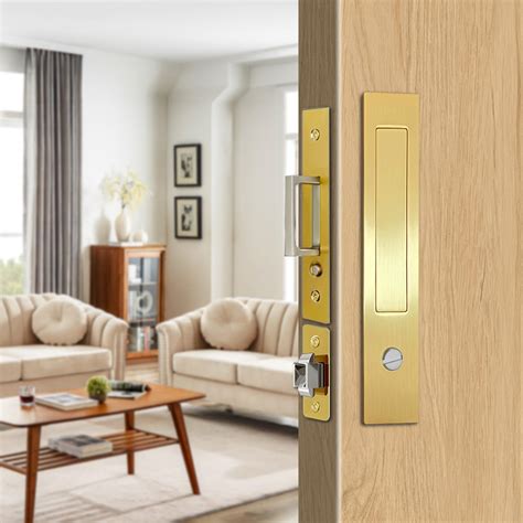Amazon.com: Pocket Door Locks, Edge pulls, Hidden Handles, Pocket Door