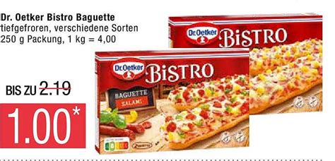 Dr Oetker Bistro Baguette Angebot Bei Marktkauf Prospekte De