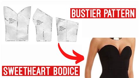 How To Make A Bustier Youtube