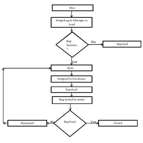 Software Testing Process Flow Chart