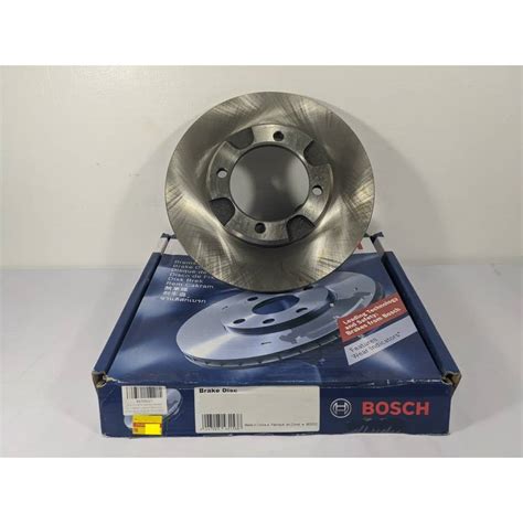 Bosch Front Brake Disc Rotor Alza 2014 2019y Vios NCP93 NCP150 1 Set