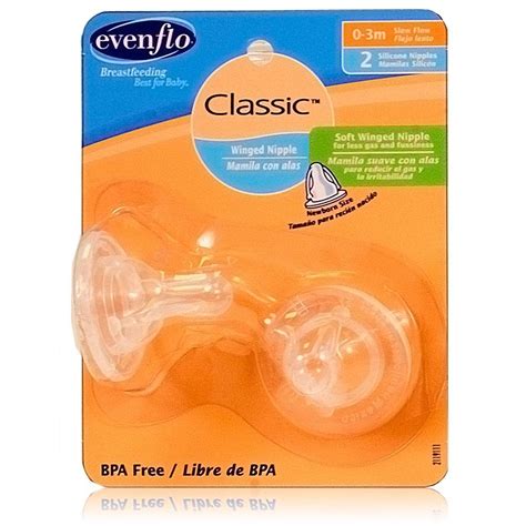 Evenflo Feeding Classic Winged Nipple Newborn