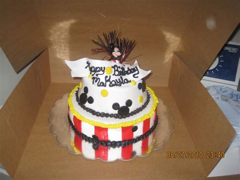 Mickey Mouse Birthday Cake - CakeCentral.com