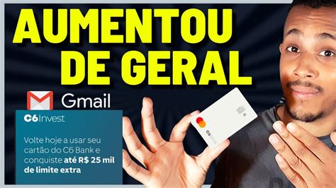 💳urgente C6 Bank Aumento Em Massa No CartÃo De CrÉdito Confira Agora Youtube