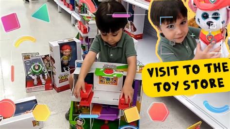 A Visit To The Toy Store Youtube