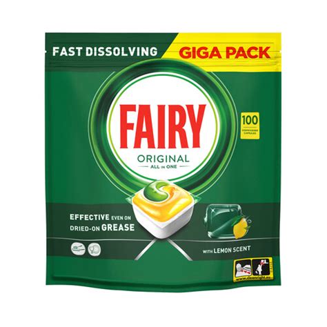 Fairy Original Detergente Todo En Uno Para Lavavajillas En C Psulas