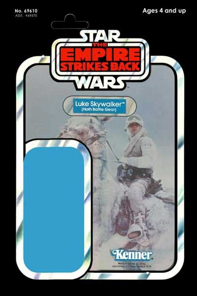 BITACORA SANDTROOPER TD 7457 Cardback Cajas O Cartones Vintage Star Wars