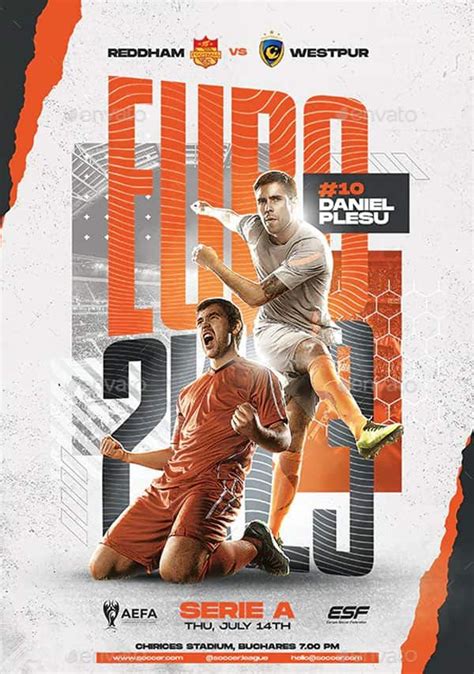 Check Out The Euro Soccer Game Flyer Template For Photoshop Flyer