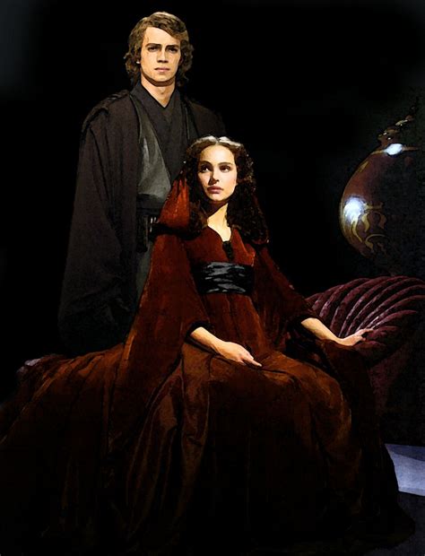 Anakin And Padme Star Wars Love Star Wars Fan Art Anikan And Padme