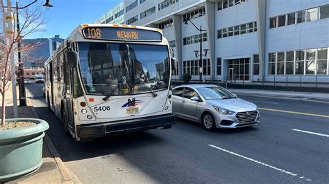 NJ Transit On Board NABI 40 SFW 416 15 5406 On Bus Route 108 To