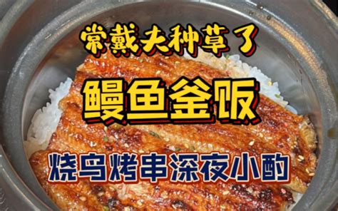 吃下这一锅锁汁炭烤的鳗鱼釜饭 常戴夫 常戴夫 哔哩哔哩视频