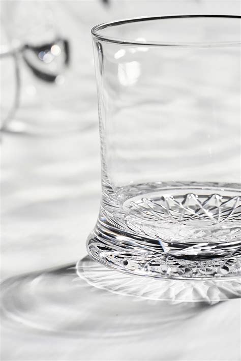 Crystal Whiskey Glasses Ripples Collection Mu16