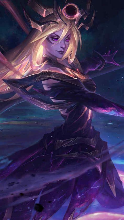 Dark Cosmic Lux Skin Splash Art wallpaper. Lol League Of Legends, Akali ...