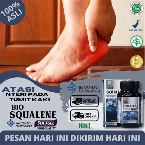 Jual Obat Herbal Plantar Fasciitis Nyeri Tumit Telapak Kaki Bio